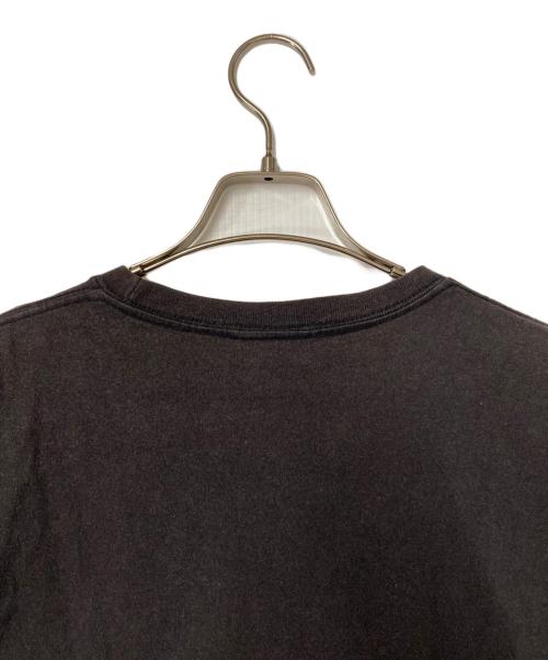 stussy（ステューシー）stussy (ステューシー) ロゴ刺繍Tシャツ ブラック サイズ:Ｍの古着・服飾アイテム