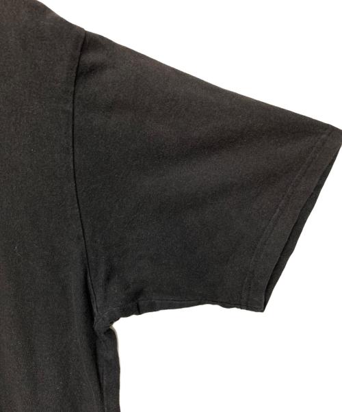 stussy（ステューシー）stussy (ステューシー) ロゴ刺繍Tシャツ ブラック サイズ:Ｍの古着・服飾アイテム