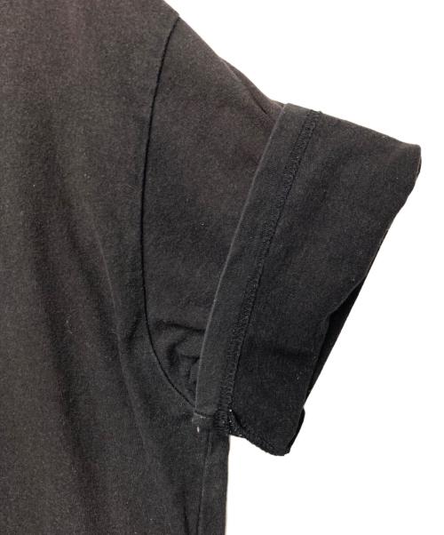 stussy（ステューシー）stussy (ステューシー) ロゴ刺繍Tシャツ ブラック サイズ:Ｍの古着・服飾アイテム