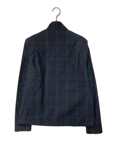 FRED PERRY（フレッドペリー）FRED PERRY (フレッドペリー) チェックジャケット ネイビー×グリーン サイズ:Sの古着・服飾アイテム