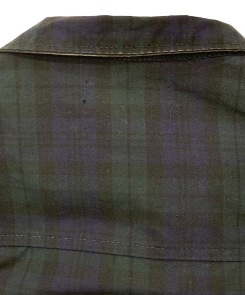 FRED PERRY（フレッドペリー）FRED PERRY (フレッドペリー) チェックジャケット ネイビー×グリーン サイズ:Sの古着・服飾アイテム