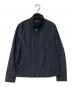 FRED PERRY（フレッドペリー）の古着「チェックジャケット」｜ネイビー×グリーン