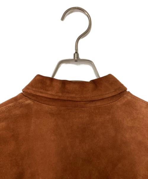 IROQUOIS（イロコイ）IROQUOIS (イロコイ) SHEEP SUEDE FRINGE JACKET ブラウン サイズ:3の古着・服飾アイテム