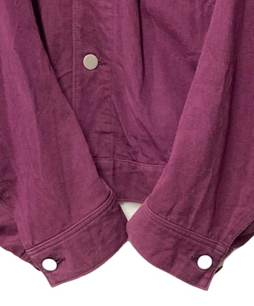 URU（ウル）URU (ウル) ラミージャケット パープル サイズ:2の古着・服飾アイテム
