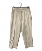 STEVEN ALANスティーブンアラン）の古着「FR/SRG BAGGY WORK PANTS」｜アイボリー