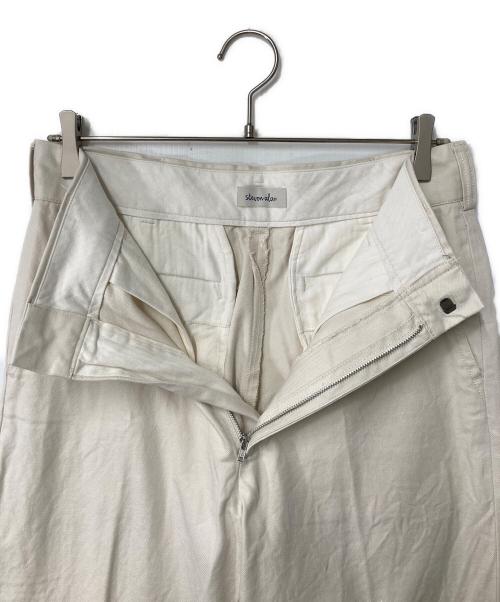 STEVEN ALAN（スティーブンアラン）STEVEN ALAN (スティーブンアラン) FR/SRG BAGGY WORK PANTS アイボリー サイズ:Mの古着・服飾アイテム