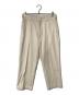 STEVEN ALAN（スティーブンアラン）の古着「FR/SRG BAGGY WORK PANTS」｜アイボリー