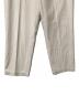 中古・古着 STEVEN ALAN (スティーブンアラン) FR/SRG BAGGY WORK PANTS アイボリー サイズ:M：4000円