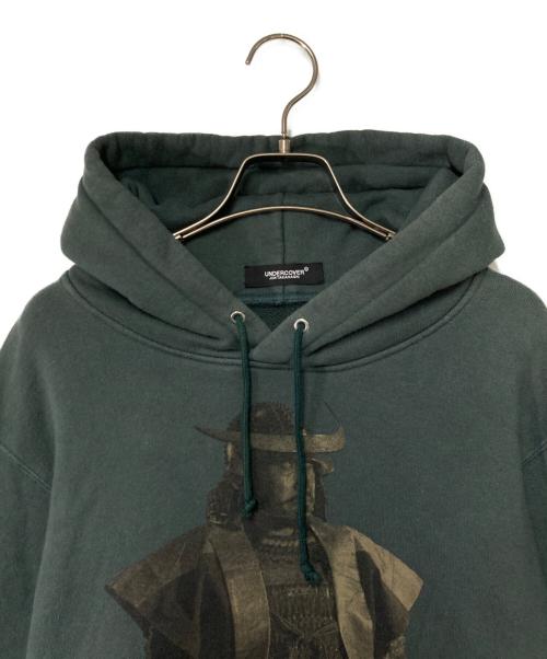 UNDERCOVER（アンダーカバー）UNDERCOVER (アンダーカバー) プルオーバーパーカー グリーン サイズ:2の古着・服飾アイテム