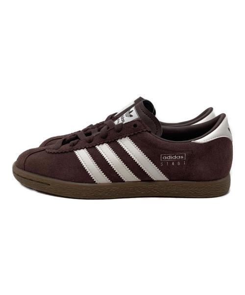 adidas（アディダス）adidas (アディダス) STADTローカットスニーカー ブラウン サイズ:23㎝の古着・服飾アイテム