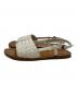 BOTTEGA VENETA (ボッテガベネタ) イントレチャートストラップサンダル ベージュ サイズ:35：15000円