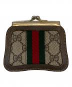 GUCCIグッチ）の古着「コインケース」｜ブラウン