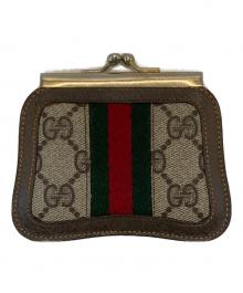 GUCCI（グッチ）の古着「コインケース」｜ブラウン