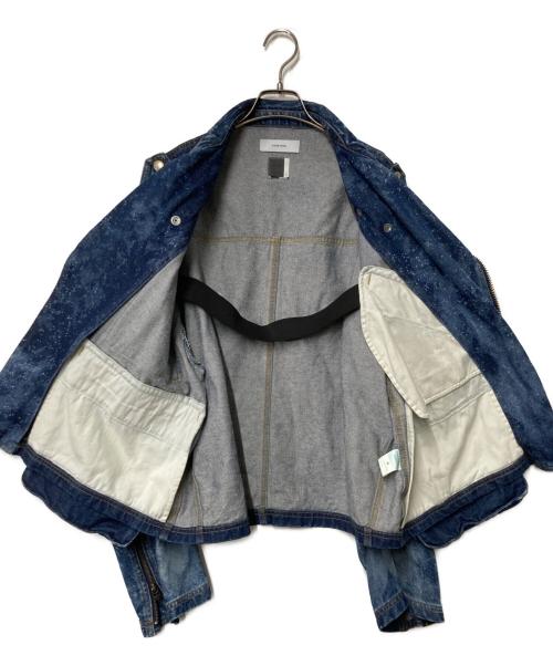 FACETASM（ファセッタズム）FACETASM (ファセッタズム) デニムライダースジャケット インディゴ サイズ:34の古着・服飾アイテム