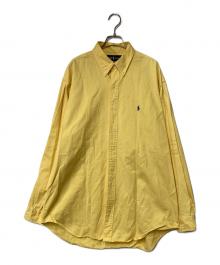 RALPH LAUREN（ラルフローレン）の古着「長袖シャツ」｜イエロー
