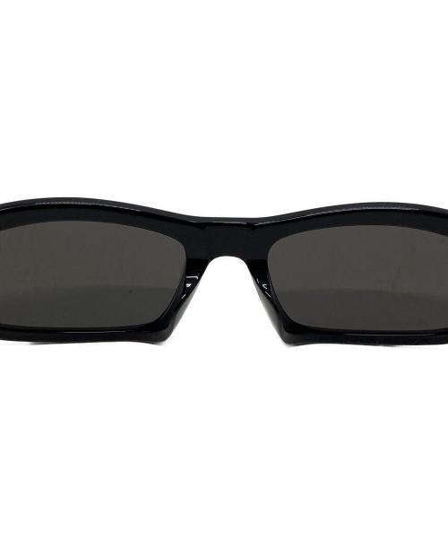 BALENCIAGA（バレンシアガ）BALENCIAGA (バレンシアガ) スクエアシェイプサングラス ブラック サイズ:57□18-145 XLの古着・服飾アイテム