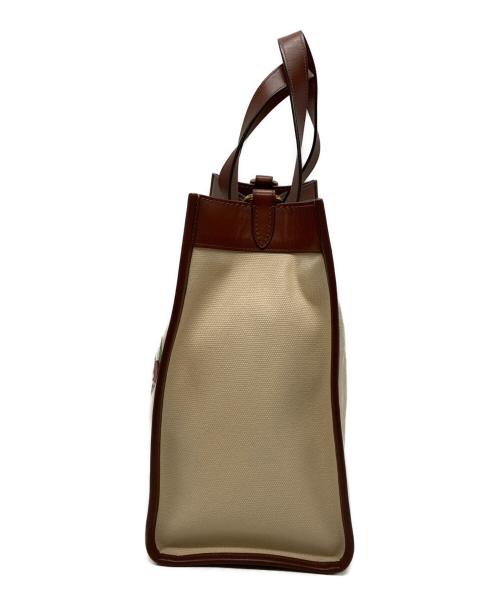 COACH（コーチ）COACH (コーチ) 2WAYショルダーバッグ ブラウン×ベージュの古着・服飾アイテム