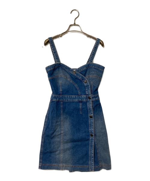 SEE BY CHLOE（シーバイクロエ）SEE BY CHLOE (シーバイクロエ) デニムワンピース インディゴ サイズ:38の古着・服飾アイテム