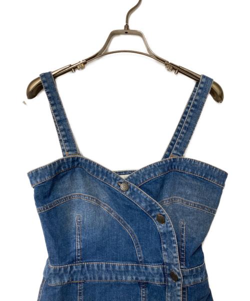 SEE BY CHLOE（シーバイクロエ）SEE BY CHLOE (シーバイクロエ) デニムワンピース インディゴ サイズ:38の古着・服飾アイテム