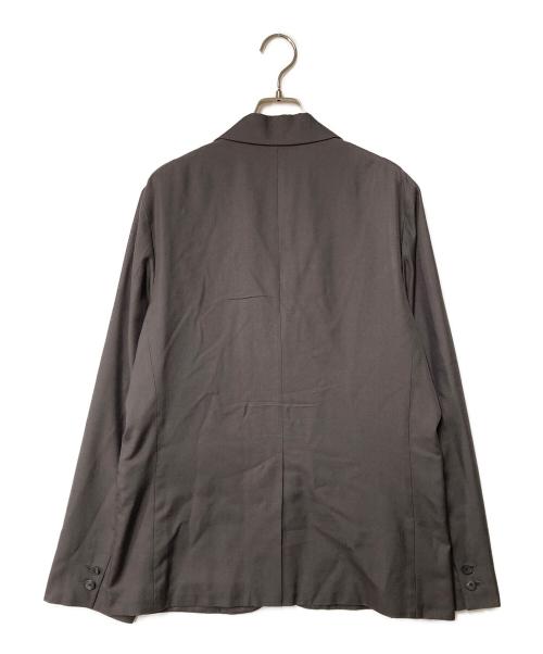 ATON（エイトン）ATON (エイトン) nidom silk/テーラードジャケット グレー サイズ:4の古着・服飾アイテム