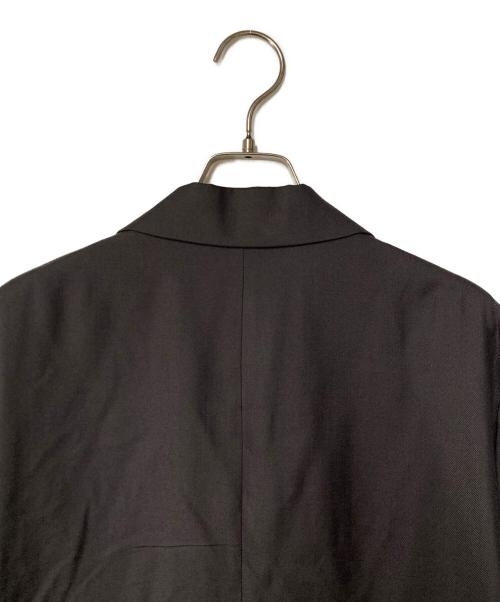 ATON（エイトン）ATON (エイトン) nidom silk/テーラードジャケット グレー サイズ:4の古着・服飾アイテム
