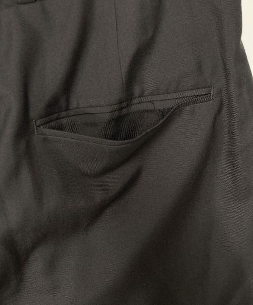 ATON（エイトン）ATON (エイトン) シルクテーパードワイドパンツ グレー サイズ:4の古着・服飾アイテム