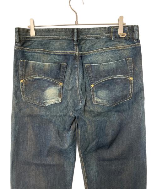 DIESEL（ディーゼル）DIESEL (ディーゼル) ワイドデニムパンツ インディゴ サイズ:34の古着・服飾アイテム