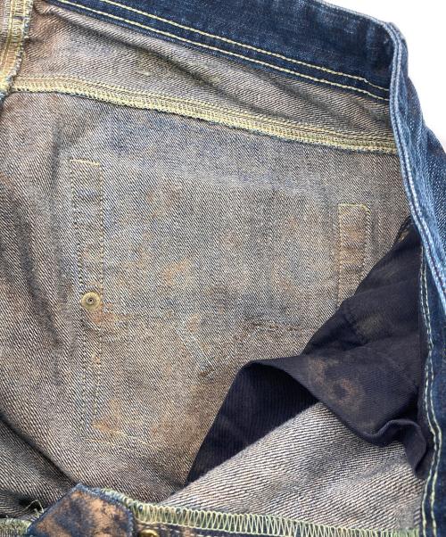 DIESEL（ディーゼル）DIESEL (ディーゼル) ワイドデニムパンツ インディゴ サイズ:34の古着・服飾アイテム