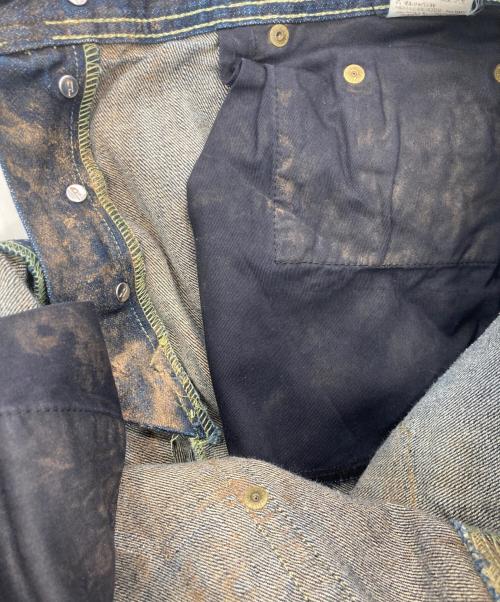 DIESEL（ディーゼル）DIESEL (ディーゼル) ワイドデニムパンツ インディゴ サイズ:34の古着・服飾アイテム