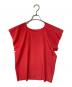 MM6 Maison Margiela（エムエムシックスメゾンマルジェラ）の古着「カットオフデザインカットソー」｜ピンク