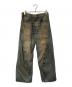 NVRFRGT（ネヴァーフォーゲット）の古着「3D Twisted Wide Leg Jeans」｜インディゴ