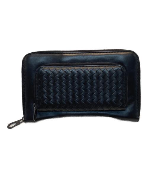 BOTTEGA VENETA（ボッテガベネタ）BOTTEGA VENETA (ボッテガベネタ) クラッチバッグ ブラックの古着・服飾アイテム