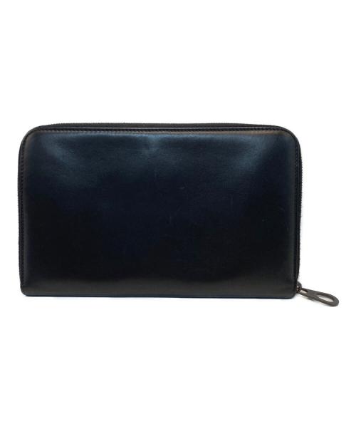 BOTTEGA VENETA（ボッテガベネタ）BOTTEGA VENETA (ボッテガベネタ) クラッチバッグ ブラックの古着・服飾アイテム