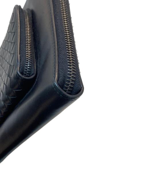 BOTTEGA VENETA（ボッテガベネタ）BOTTEGA VENETA (ボッテガベネタ) クラッチバッグ ブラックの古着・服飾アイテム