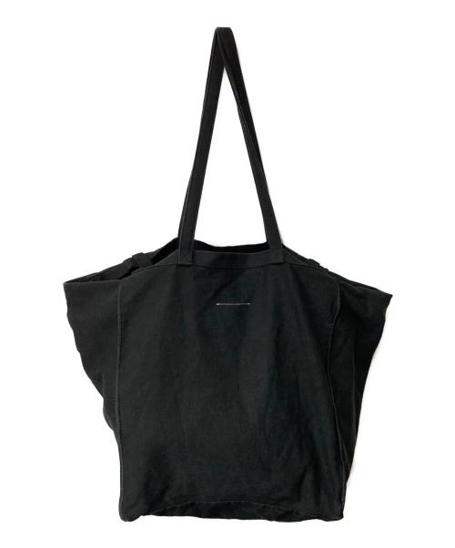 MM6 Maison Margiela（エムエムシックスメゾンマルジェラ）MM6 Maison Margiela (エムエムシックスメゾンマルジェラ) エイトハンドラージトートバッグ ブラックの古着・服飾アイテム