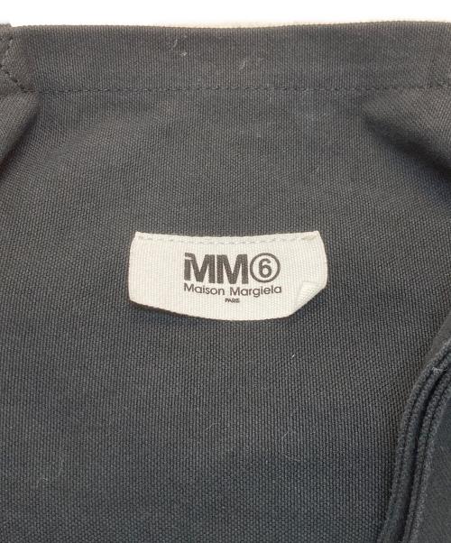 MM6 Maison Margiela（エムエムシックスメゾンマルジェラ）MM6 Maison Margiela (エムエムシックスメゾンマルジェラ) エイトハンドラージトートバッグ ブラックの古着・服飾アイテム