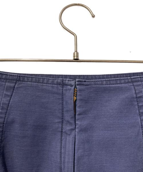 MADISON BLUE（マディソンブルー）MADISON BLUE (マディソンブルー) バックサテンタイトロングスカート ネイビー サイズ:2の古着・服飾アイテム