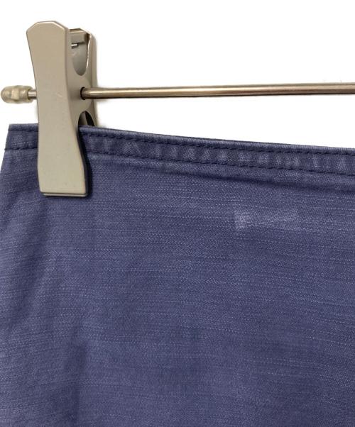 MADISON BLUE（マディソンブルー）MADISON BLUE (マディソンブルー) バックサテンタイトロングスカート ネイビー サイズ:2の古着・服飾アイテム