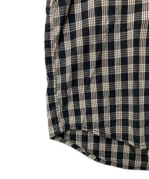 Porter Classic（ポータークラシック）Porter Classic (ポータークラシック) PALAKA PULLOVER VEST ホワイト×ブラック サイズ:2の古着・服飾アイテム
