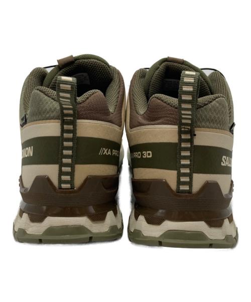 SALOMON（サロモン）SALOMON (サロモン) XA PRO 3D V9 GORE-TEX ベージュ×グリーン サイズ:UK9/EU431/3 /USA9.5/CN275/JP27.5の古着・服飾アイテム