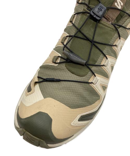 SALOMON（サロモン）SALOMON (サロモン) XA PRO 3D V9 GORE-TEX ベージュ×グリーン サイズ:UK9/EU431/3 /USA9.5/CN275/JP27.5の古着・服飾アイテム