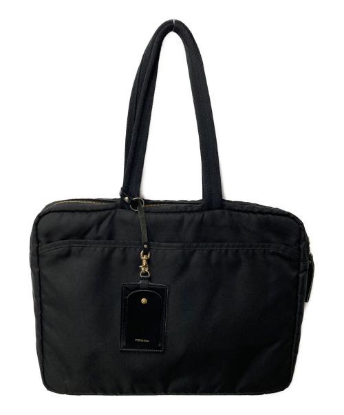 PORTER GIRL（ポーターガール）PORTER GIRL (ポーターガール) SHEA  BRIEF TOTE BAG ブラックの古着・服飾アイテム