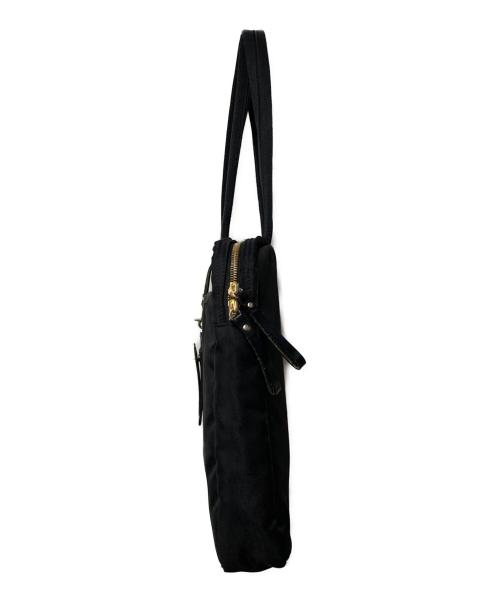 PORTER GIRL（ポーターガール）PORTER GIRL (ポーターガール) SHEA  BRIEF TOTE BAG ブラックの古着・服飾アイテム