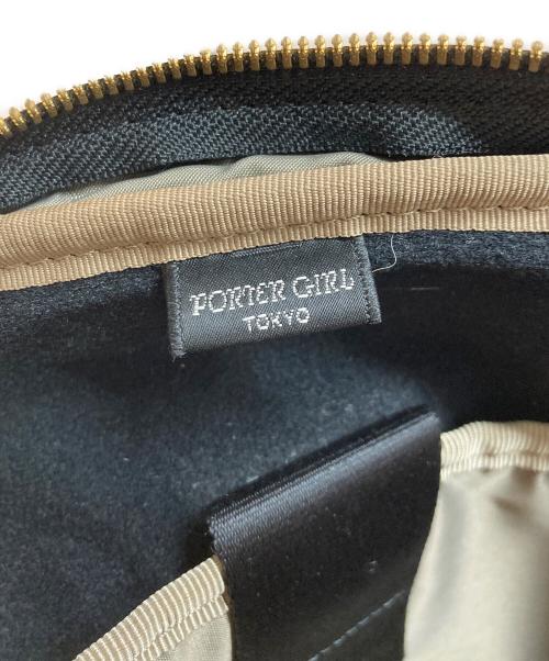 PORTER GIRL（ポーターガール）PORTER GIRL (ポーターガール) SHEA  BRIEF TOTE BAG ブラックの古着・服飾アイテム