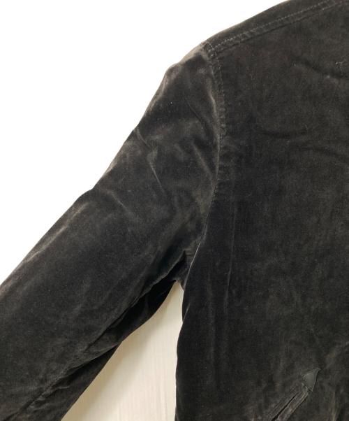 Hysteric Glamour（ヒステリックグラマー）Hysteric Glamour (ヒステリックグラマー) ベロアスタジャン ブラック サイズ:Freeの古着・服飾アイテム