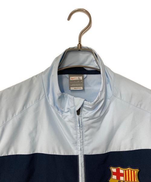 NIKE（ナイキ）NIKE (ナイキ) ジップアップジャケット ブルー×ネイビー サイズ:Lの古着・服飾アイテム