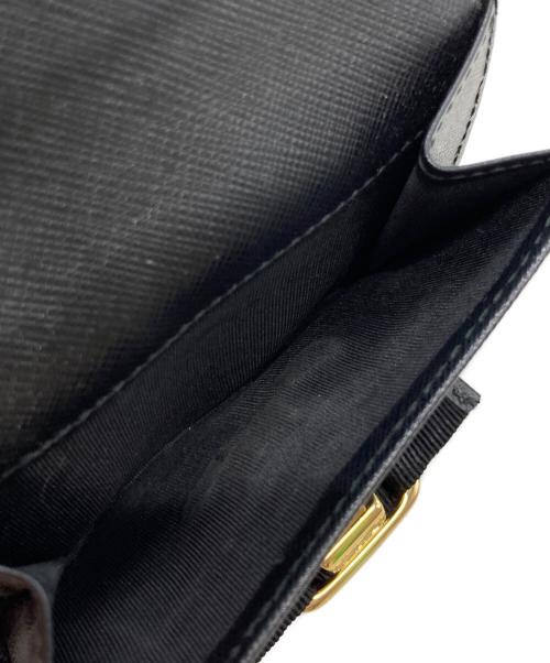 Salvatore Ferragamo（サルヴァトーレ フェラガモ）Salvatore Ferragamo (サルヴァトーレ フェラガモ) 2つ折り財布 ブラックの古着・服飾アイテム
