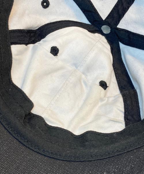 SUPREME（シュプリーム）SUPREME (シュプリーム) Pigment Canvas S Logo 6-Panel Cap ブラックの古着・服飾アイテム