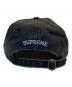 中古・古着 SUPREME (シュプリーム) Pigment Canvas S Logo 6-Panel Cap ブラック：7000円