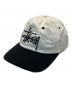 stussy（ステューシー）の古着「Big Basic Vintage Cap」｜ホワイト×ブラック